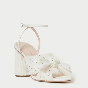 Loeffler Randall Cameilla Pearl Rhinestone Bow Heel